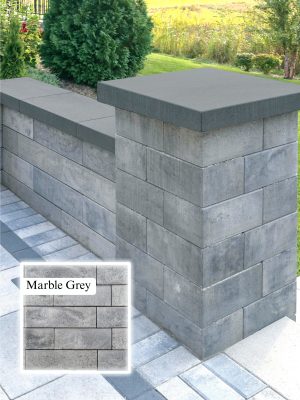 Nueva 150 Corner Marble Grey