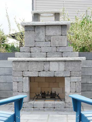 Shaw Brooklyn Outdoor Fireplace Kit