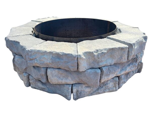 Dimensional Round Fire Pit