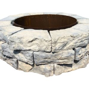 Dimensional Round Fire Pit