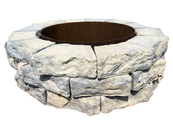 Dimensional Round Fire Pit