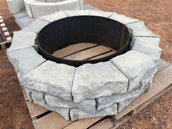 Dimensional Round Fire Pit - Manitou - Image 2