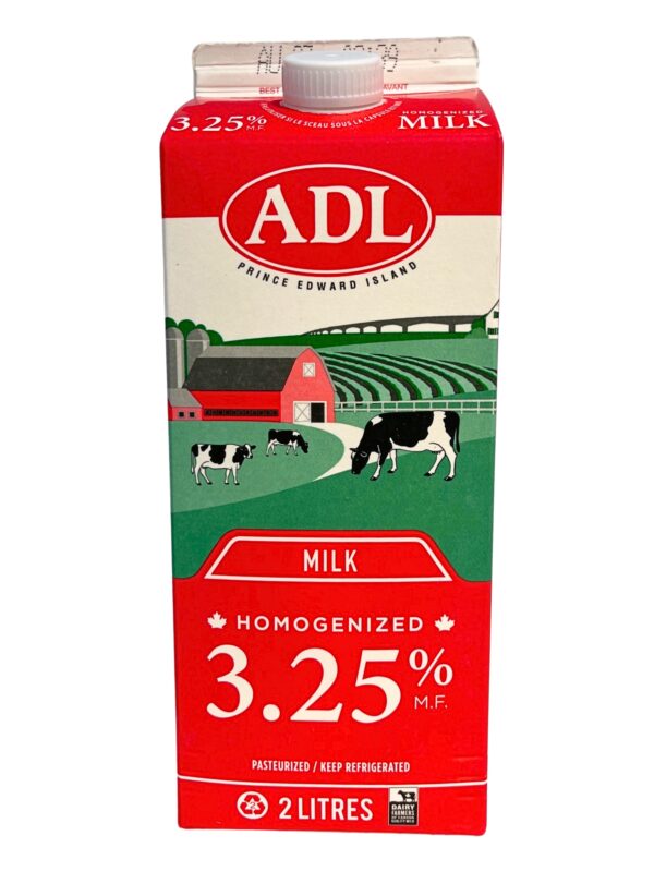 ADL Milk Homogenized 3.25% - 2L