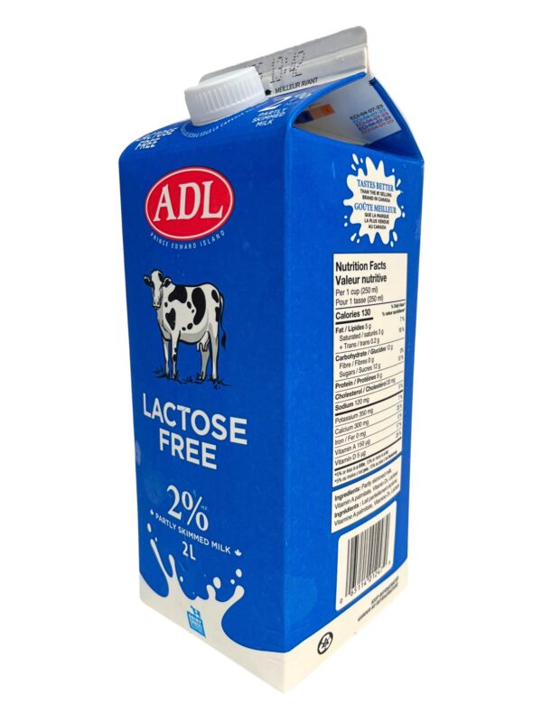 ADL Milk, Lactose Free 2% - 2L - Image 2