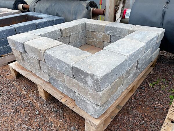 Laredo Square Fire Pit Kit - Image 2