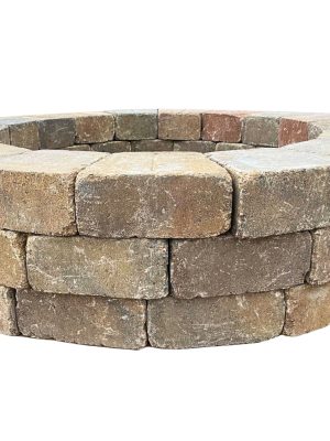 Laredo Round Fire Pit Kit - Sandalwood