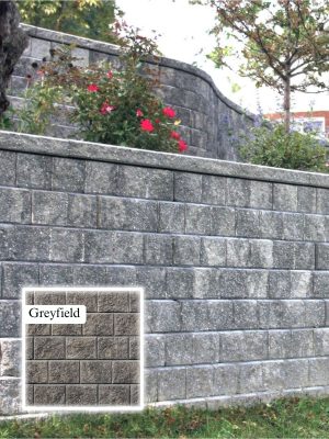 Oaks Ortana Wall Stones - Greyfield