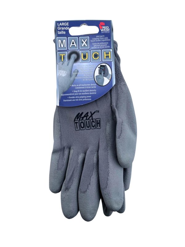 Max Touch Garden Gloves - Large