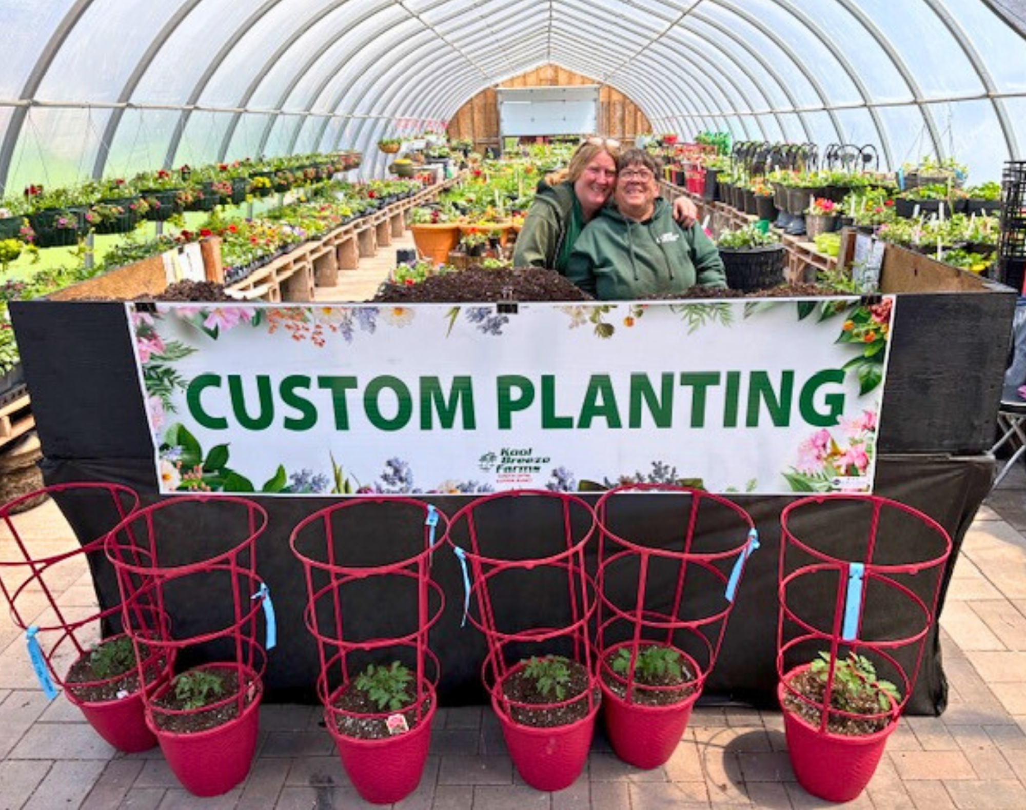 Custom Planting Christine & Barb