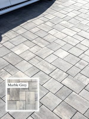 Ridgefield Smooth Paver - Marble Grey