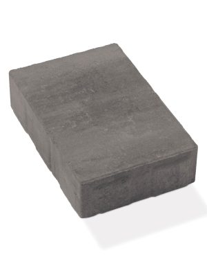 Oaks Ridgefield Smooth Paver, 70mm - Onyx (8" x 12")