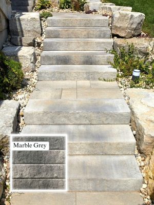 Oaks Aria Step - Marble Grey