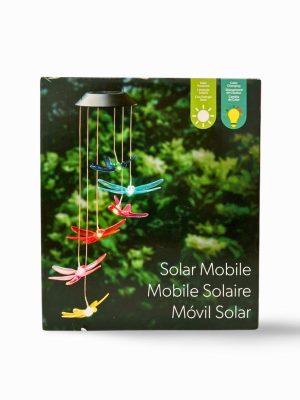 Colour Changing Solar Mobile, Dragonfly