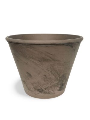 Ora Pot, Basalt - 12"