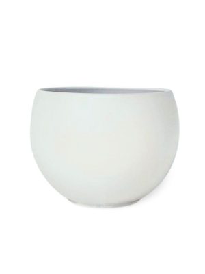 Luna Pot, Matte White - 4.75"