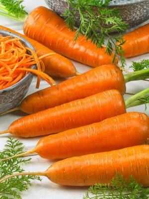 Red Cored Chantenay Carrot Seed Tape (Organic), Aimers Organic