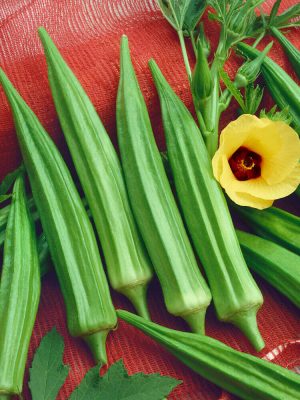 Okra Seeds (Organic), Aimers Organic