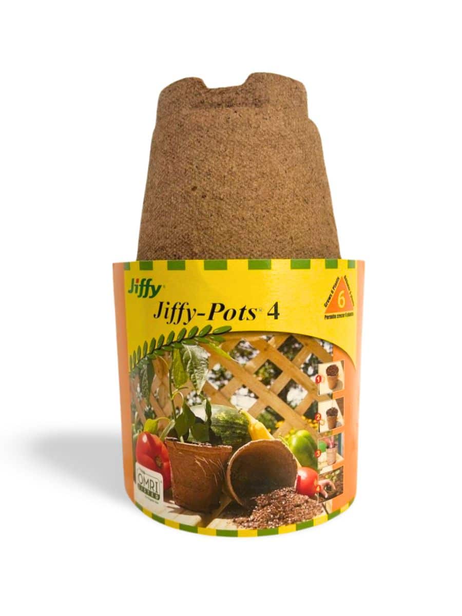 Jiffy Pots, 4" - 6 pack