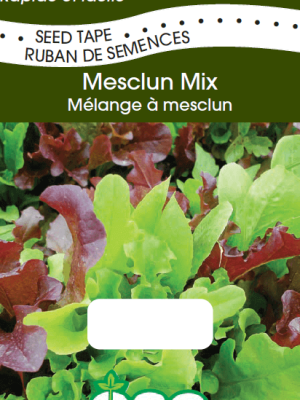 Mesclun Mixture Seed Tape, OSC