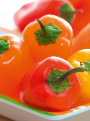 Pepper 'Snackbite Mix' F1 Seeds, Suttons