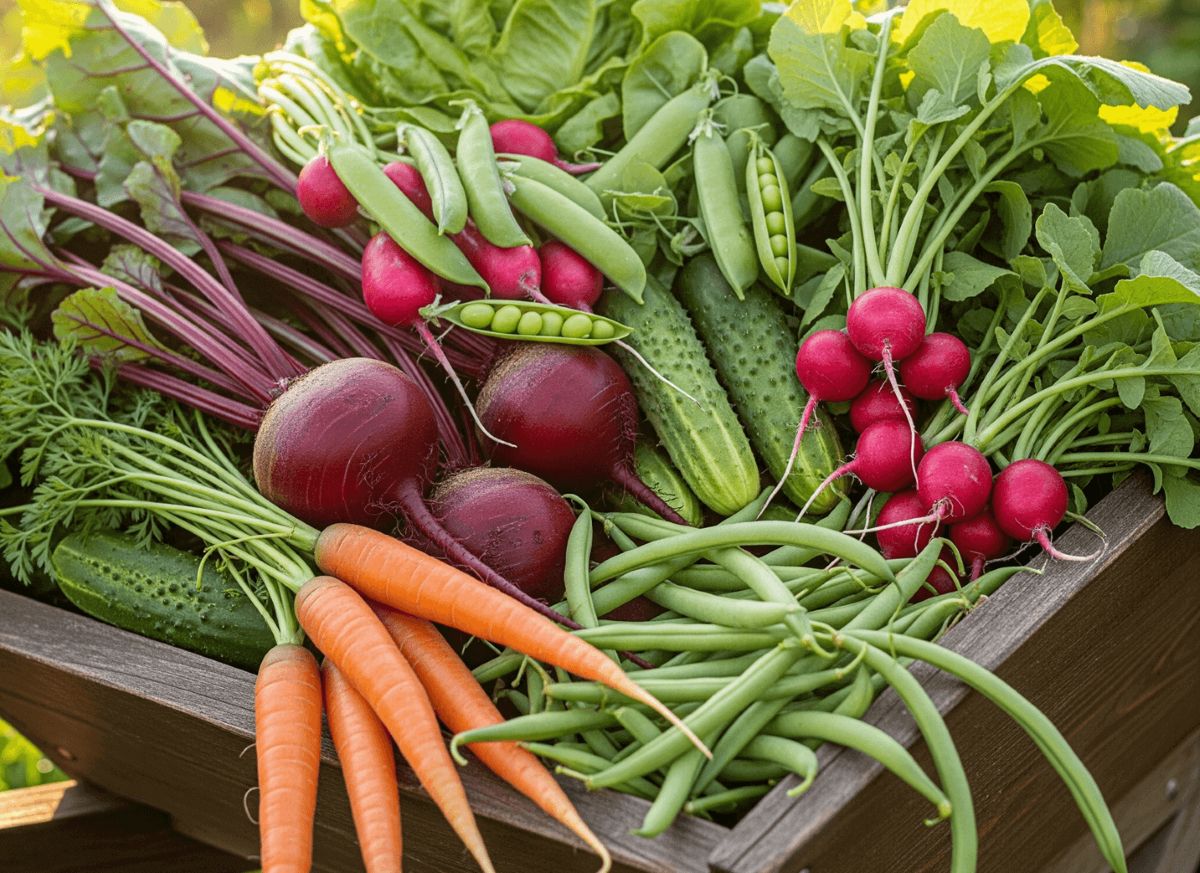 Vegetable Garden Starter Kit Seed Collection Clip Strip, OSC