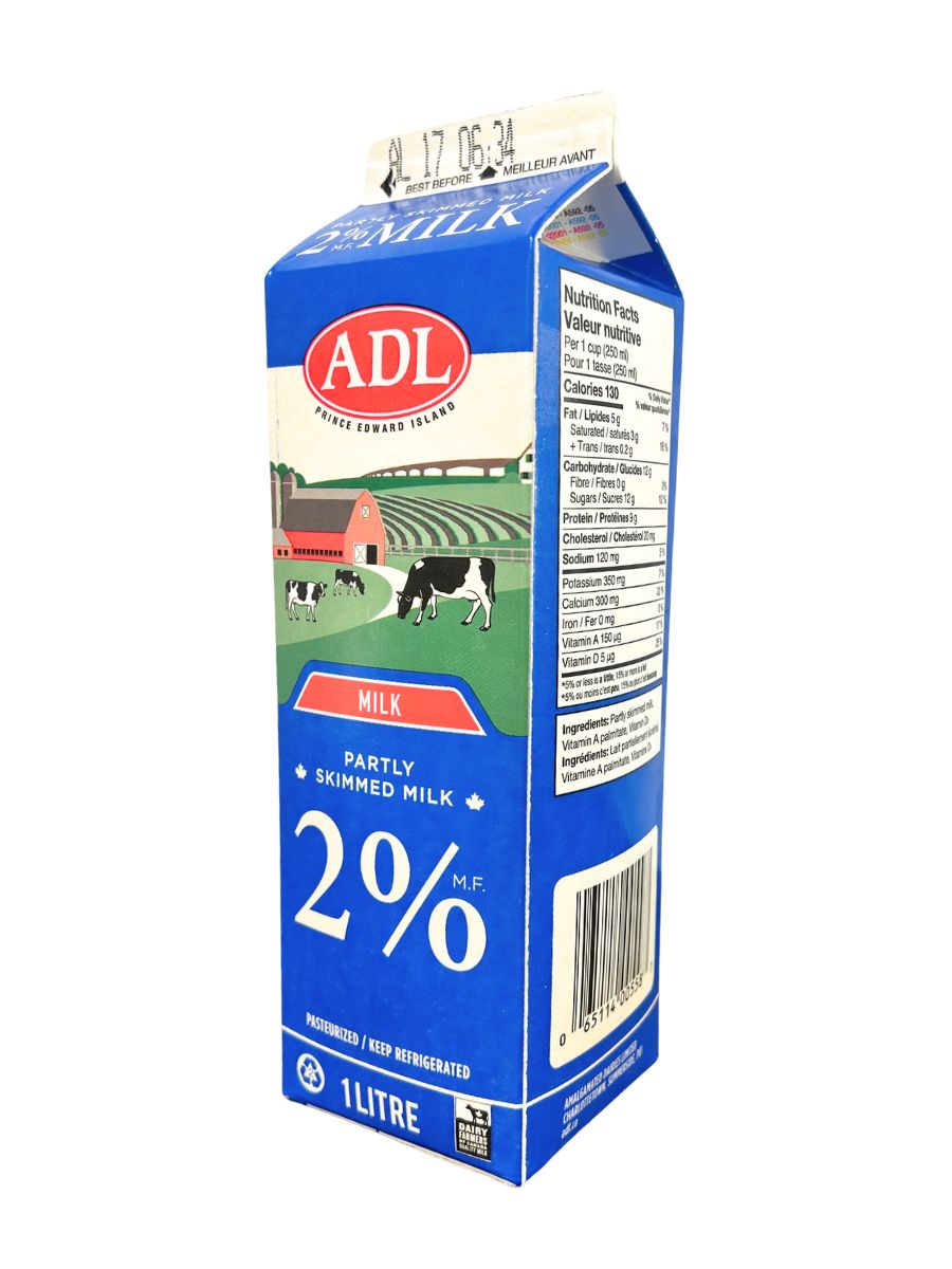 ADL Milk, 2% - 1L - Image 2